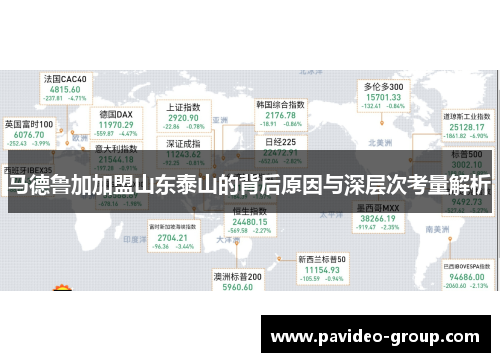 马德鲁加加盟山东泰山的背后原因与深层次考量解析 马德鲁加加盟山东泰山的背后原因与深层次考量解析